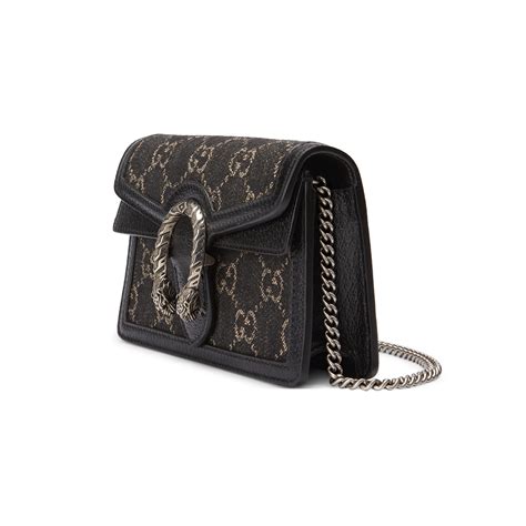 black dionysus gucci bag|Gucci dionysus black suede.